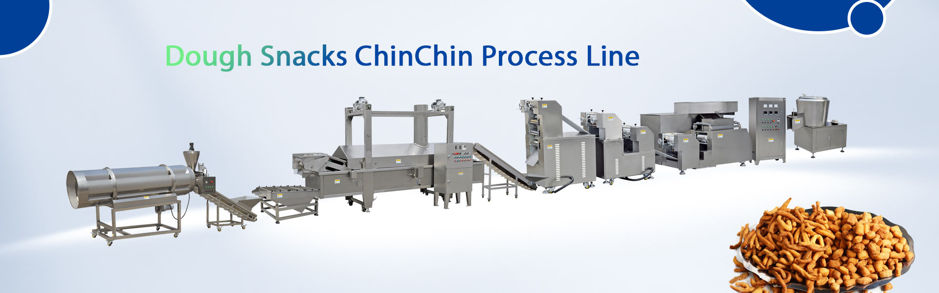 العجين-الوجبات الخفيفة-ChinChin-خط الإنتاج
